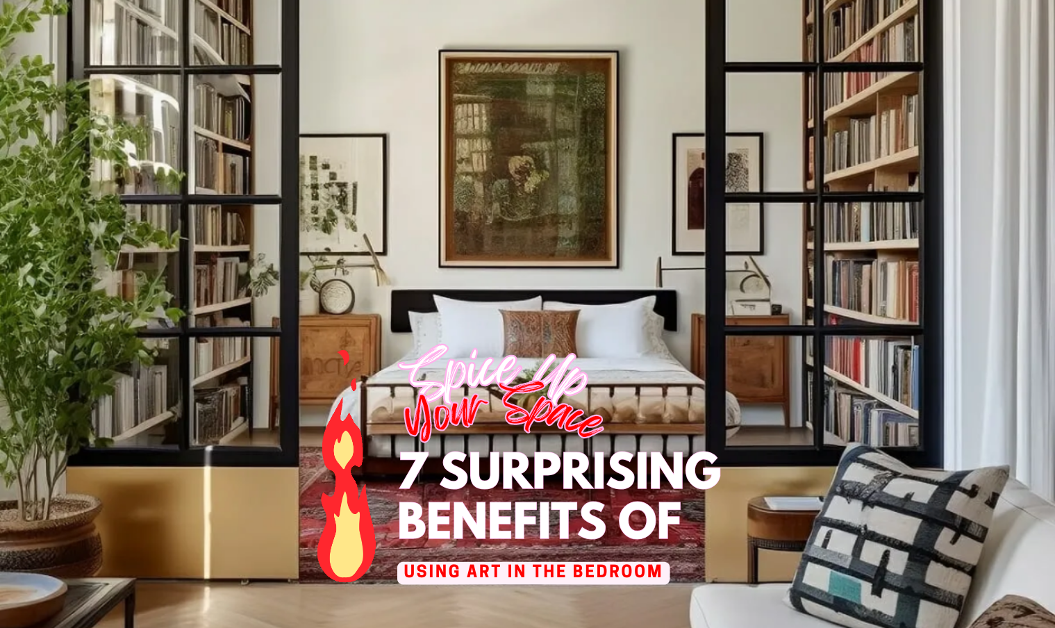 Spice Up Your Space: 7 Surprising Benefits of Using Art in the Bedroom