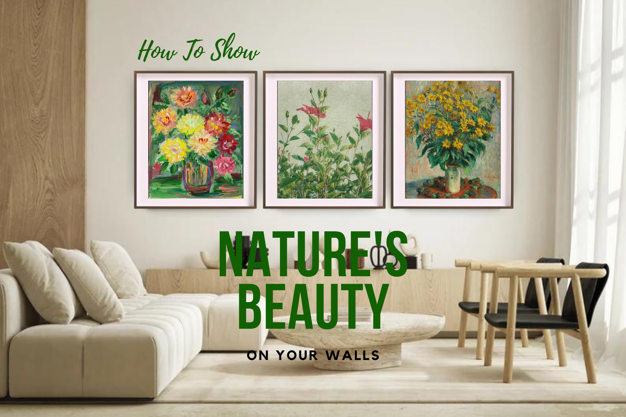 How To Show Nature’s Beauty On Your Walls - Floral Paintings Bloom Year-Round