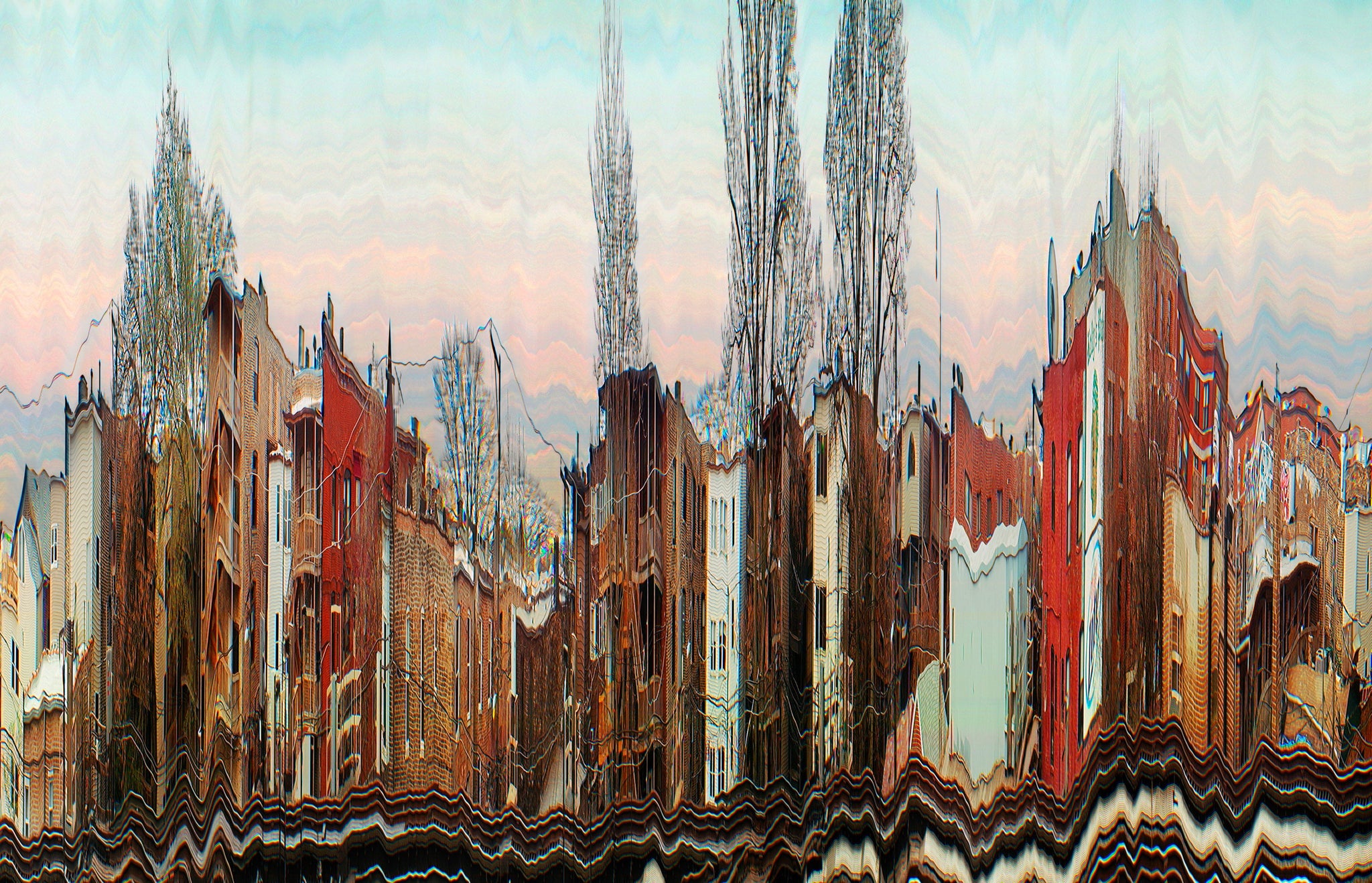 "Brownline, Webster to Armitage", Fine Art Photography Queen Baeleit Art