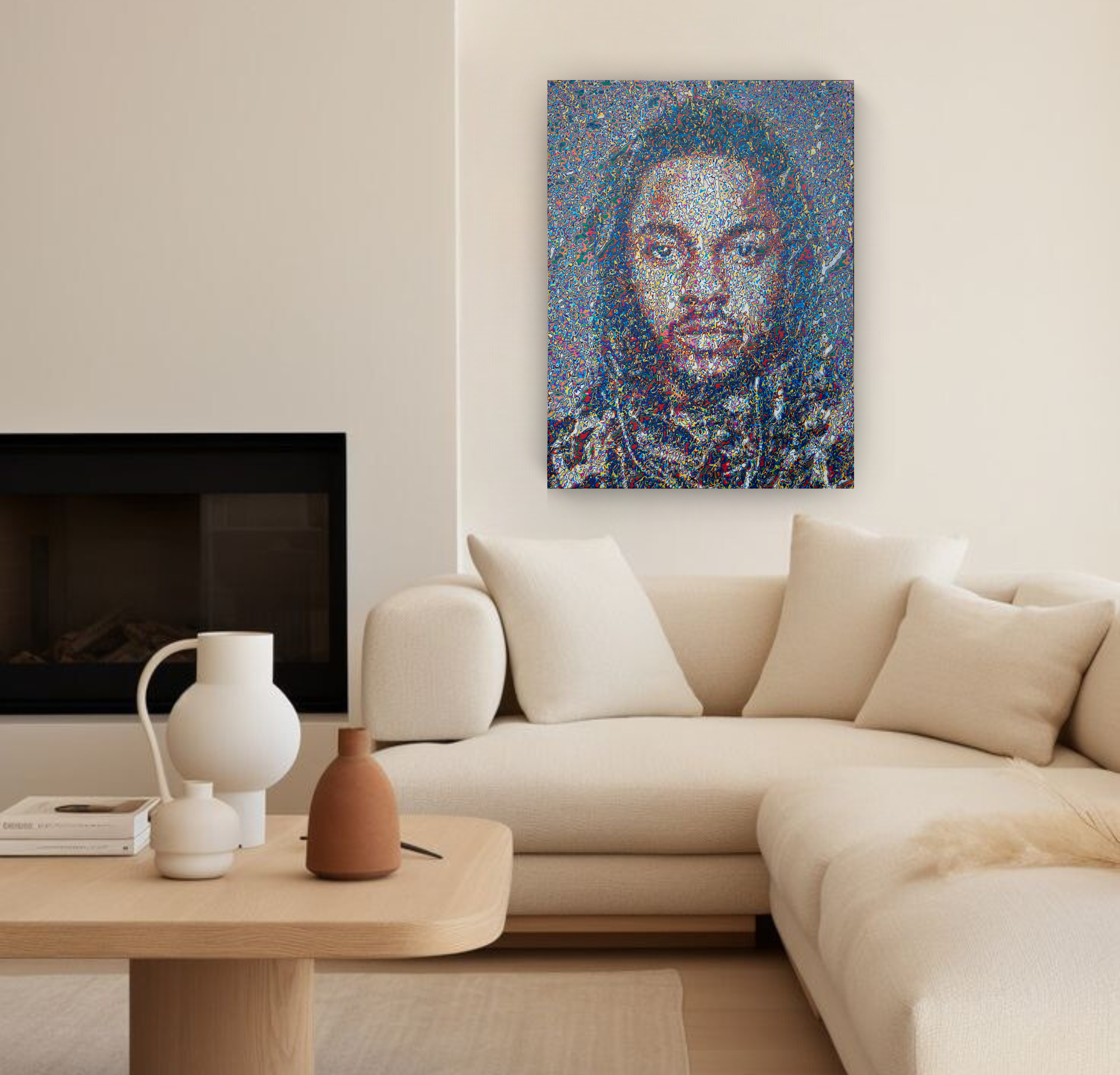 Kendrick, Exclusive Open Edition on Canvas Queen Baeleit Art