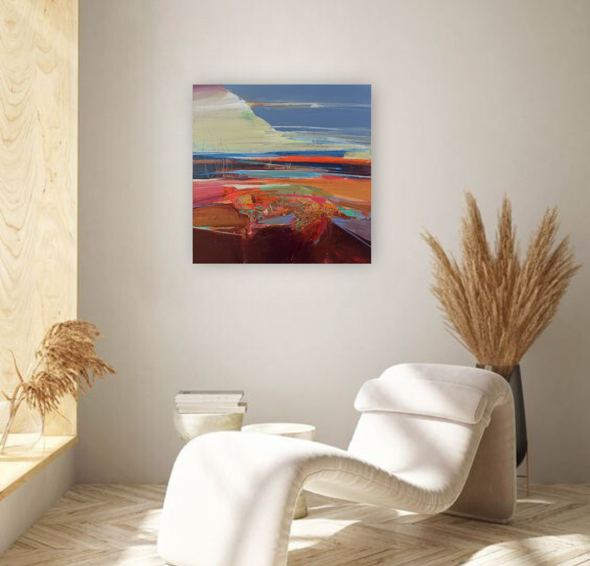 Open to New Horizons, Abstract Landscape Painting