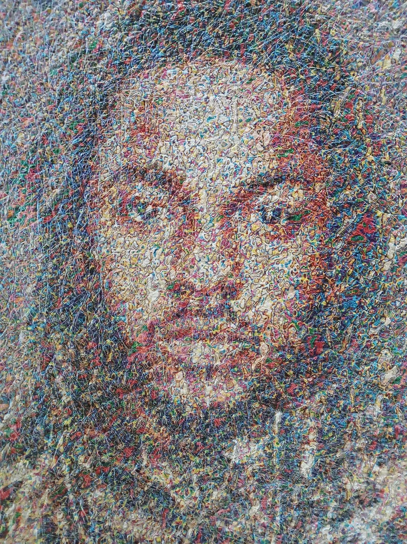 Kendrick, Original Acrylic Painting on Canvas Queen Baeleit Art