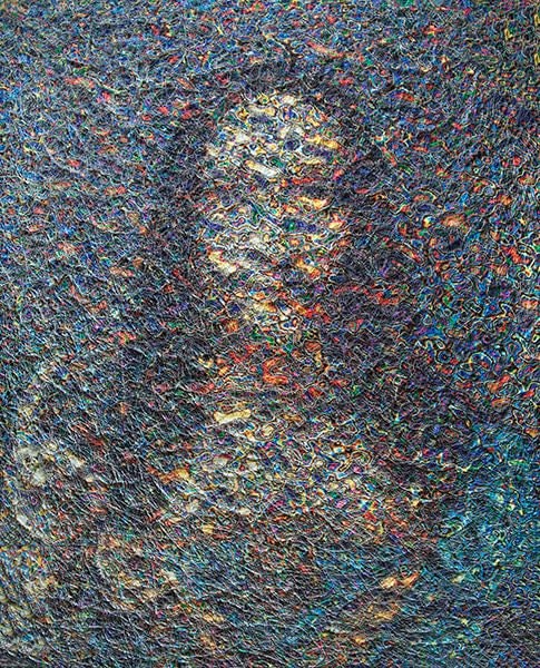 Salvador Mundi, Acrylic Portrait on Canvas Queen Baeleit Art